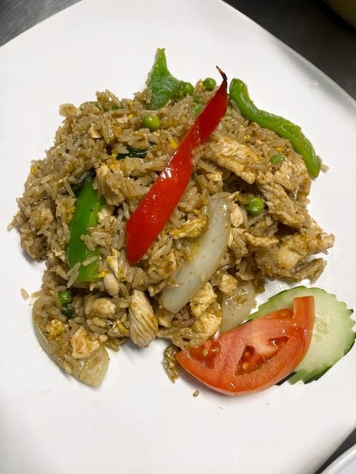 Green Curry Fried Rice.