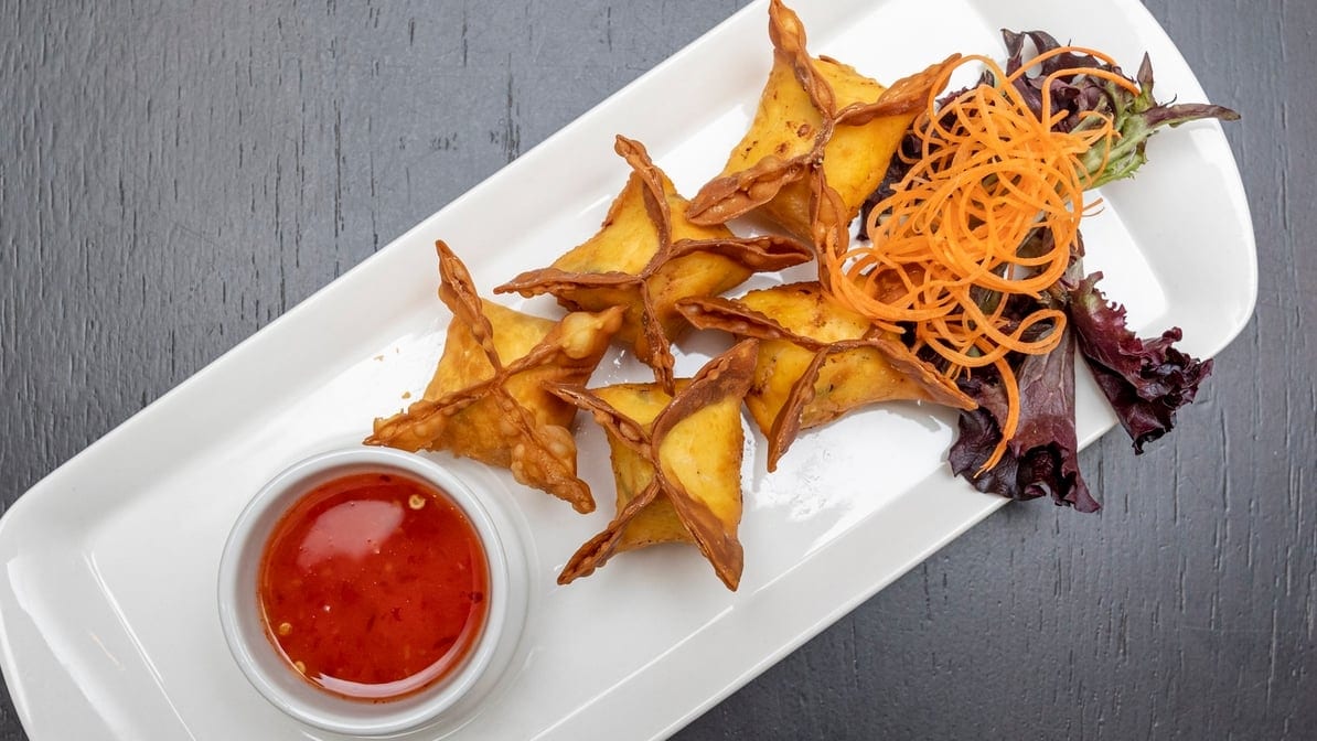 Crab Rangoon.