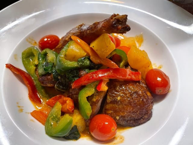 Roasted Red Duck.