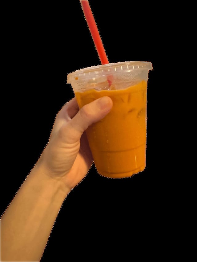 Thai Iced Tea.