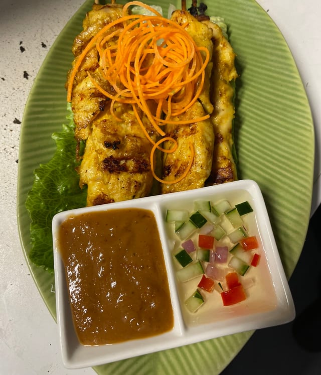 Chicken Satay.